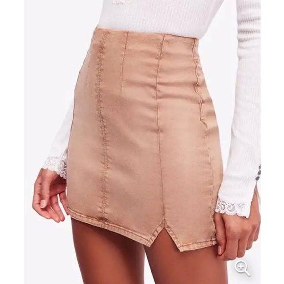 Free People Gene Fatale Pull-on Medium Skirt - Picture 3 of 7